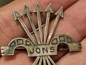 FALANGE JONS INSIGNIA PUNZON 900 P FLECHAS YUGO 6 CMS ALTO - Picture 1 of 7