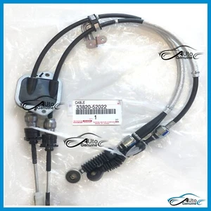 GENUINE TOYOTA TRANSMISSION CONTROL CABLE MANUAL 5 SPEED OEM 33820-52022 - Picture 1 of 1