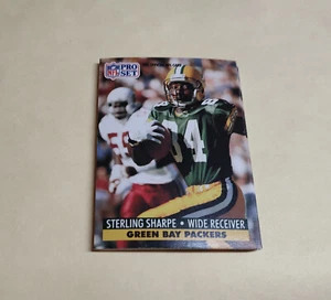 1991 Pro Set #161 Sterling Sharpe NFL Football Card Green Bay Packers HOF - Picture 1 of 2