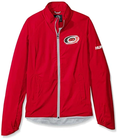 NHLCarolina Hurricanes Womens Hockey Light Weight Full Zip Jacket, Size Small Cover
