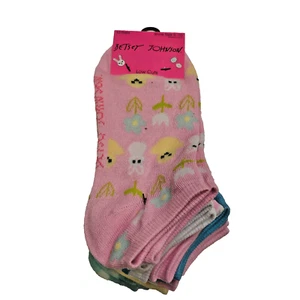 Betsey Johnson Low Cuts Ankle Socks 10 Pack Easter Spring Women's Size 5-10 - Picture 1 of 4