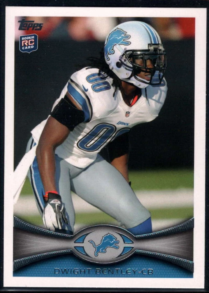 2012 Topps #318 Dwight Bentley NM-MT RC Lions - Image 1 of 1