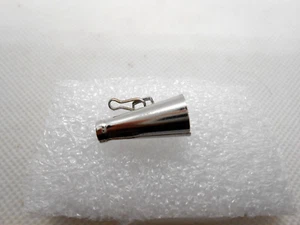 Vintage Cheerleader's Megaphone Charm Pendant- Sterling Silver - Picture 1 of 3