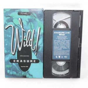 Erasure Live Wild! at the London Arena VHS Video Music December 1989 - Picture 1 of 8