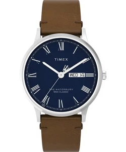 Timex Tradicional Marrón Reloj Hombre TW2W14900 - Imagen 1 de 7