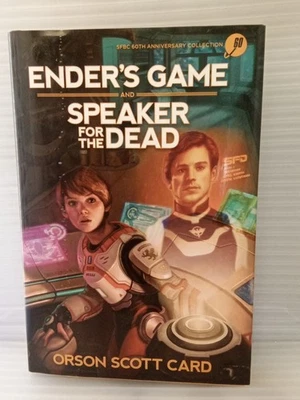 ENDER'S GAME AND SPEAKER FOR THE DEAD Orson Scott Card Hardcover FREE SHIPPING - Image 1 of 2