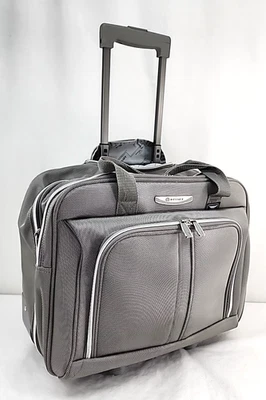 Delsey Rolling Overnight Travel Bag Carry-on Under Seat Luggage Handle Wheels - Image 1 of 4
