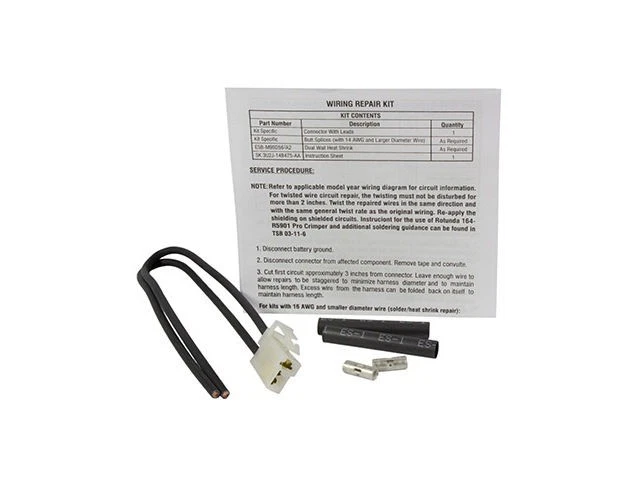 Conector de motor soplador de climatización delantero Motorcraft 74HN42C para Ford Taurus 2008-2011 Foto 1 de 1