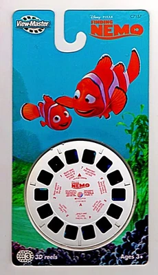 2004 VIEW-MASTER #C7157 "DISNEY'S FINDING NEMO" 3-REEL RACK PACK - Image 1 of 3