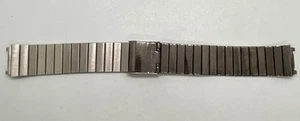 SPEIDEL VOGUESTRAP verstellbarer Verschluss Band silber 5-5/8" lang 14mm Bandanstöße Edelstahl - Bild 1 von 6