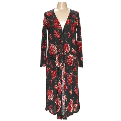 Cárdigan floral gris Lularoe, para mujer talla M Foto 1 de 4