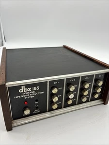 Vintage DBX 155, 4 Channel Tape Noise Reduction System Powers Up UNTESTED AS IS - Picture 1 of 8