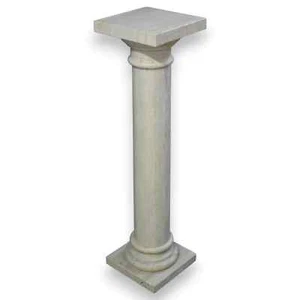 Travertine Column Italian Interior Design Marble Italian Decor H 100Cm - Picture 1 of 2