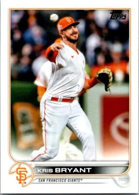 2022 Topps Series 1 - Kris Bryant #86 Vertical, Fielding - Image 1 of 2