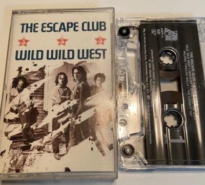 Vintage The Escape Club Wild Wild West Promo Cassette Tape NICE - Image 1 of 3