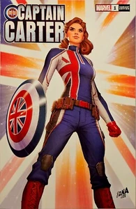 CAPTAIN CARTER #1 DAVID Nakayama CUBIERTA UNA VARIANTE CASI NUEVO - Imagen 1 de 2