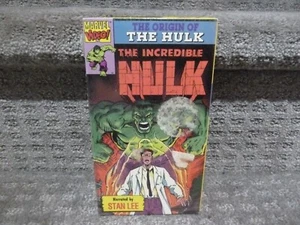 The Incredible Hulk Origins Of Hulk Vol 3 Marvel Stan Lee VHS Marvel Video Film - Picture 1 of 2