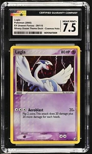 Lugia 029/115 | 2005 Silvery Ocean Deck - EX Unseen Forces Cosmos Holo - CGC 7.5 - Picture 1 of 2