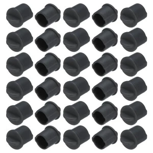 30 pièces BNC-A couvercles de conduits de port capuchons bouchons silicone protection, noir - Photo 1 sur 4