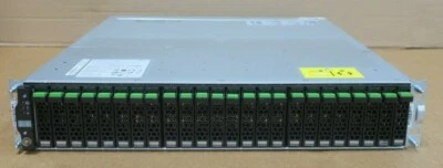 Fujitsu Eternus DX4xx S2 DE Drive Enclosure FTS:ETNAD2CU 24x 600GB 10K 2x IOM6 - Image 1 of 4