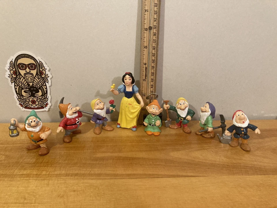 Белоснежка и семь гномов Bullyland фигурки торт Toppers Disney принцесса - Изображение 1 из 4