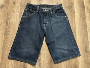 Wrangler Jean Shorts, Boy's Size 14, Blue, Denim, Pockets - Picture 1 of 9