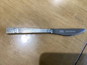 Cuchillo plateado British Airways Concorde Atkinson circa 1976-1980 - Imagen 1 de 6