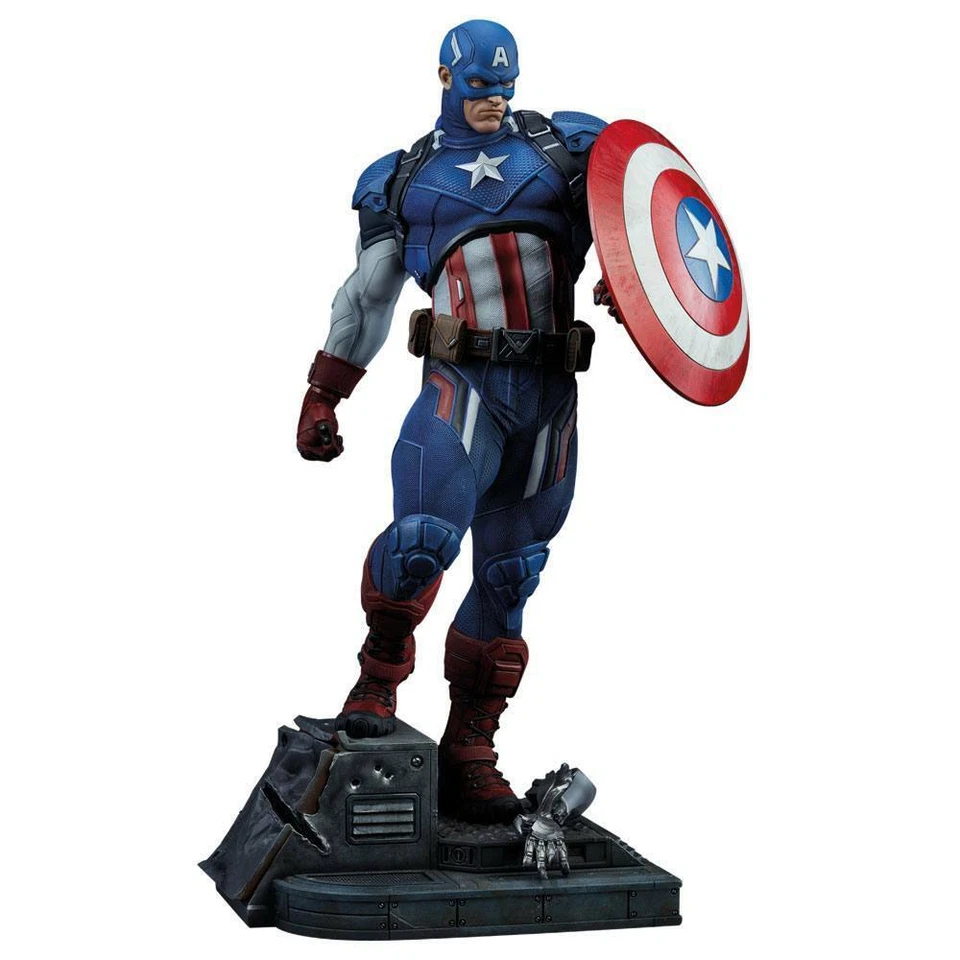 Marvel Comics Classic Captain America Premium Format Figure Sideshow Statue