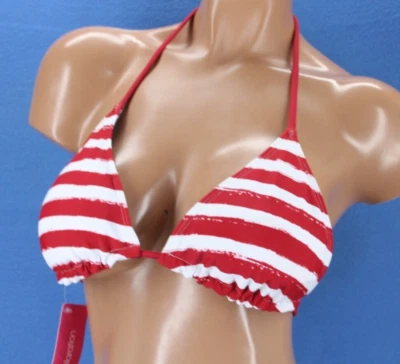 Xhilaration Wireless Lined Halter Bikini Top NWT Size M #D1936 - Image 1 of 4