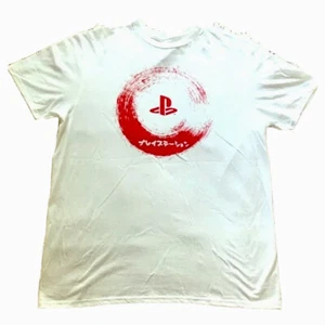 Playstation Short Sleeve T-Shirt With Red PS Logo - Color:White/Red - Size:L - Picture 1 of 4