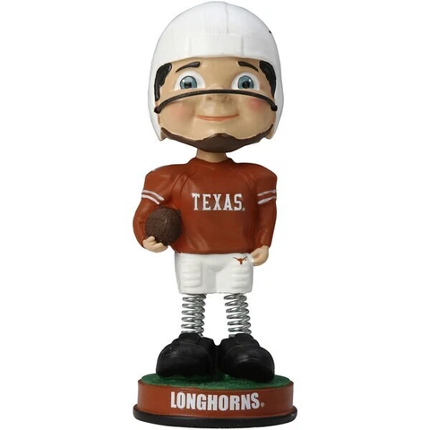 Texas Longhorns Springy legs Bobblehead NCAA Football College Austin Texas Cover