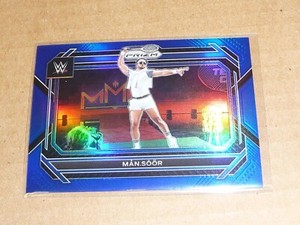 2023 Panini Prizm WWE WRESTLING MAN.SOOR BLUE PARALLEL /199 #65 M3041