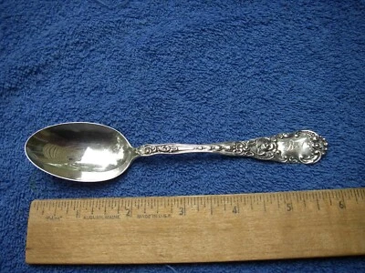 CUPIDO Dominick & Haff esterlina (1891) cucharadita-6 pulgadas-mono BERT-SIN PRECIO BASE Foto 1 de 4