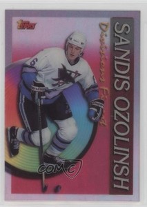1994-95 Topps Finest Division's Finest Sandis Ozolinsh #17