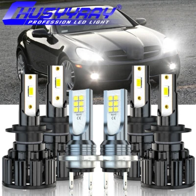 Para For Mercedes-Benz SLK300 SLK350 2006-2011 Combo LED faro + luz antiniebla - Image 1 of 4