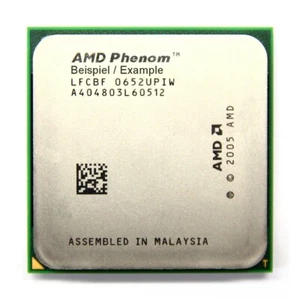 AMD Phenom X4 9100e 1.8GHz/2MB Socket/Socket AM2 +HD91000BJ4BGD Processor CPU - Picture 1 of 1