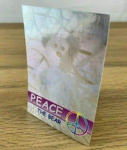 Tarjeta PEACE BEAR TY Gorro Babies BBOC Serie 2 AZUL # 20832/26668 Holográfica - Imagen 1 de 2