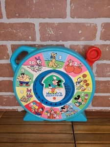 VTG 1989 Mickeys Count To Ten See N Say. Pre-owned Works Tested  - Picture 1 of 3