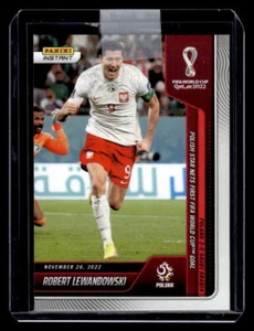 2022 Panini Instant World Cup #55 Robert Lewandowski - Poland (PR=222) - Picture 1 of 2