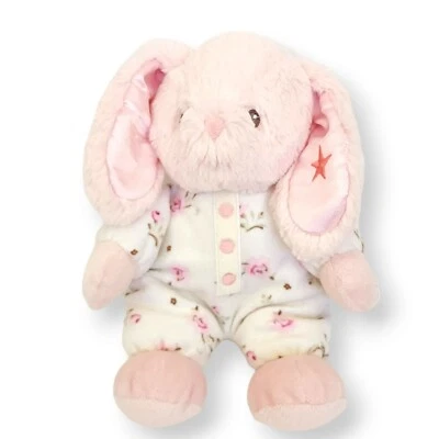 Pijama floral de felpa Little Me Kids Preferred Bunny Rabbit para dormir 9" Foto 1 de 4