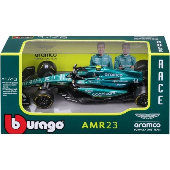 Gadget - Bburago Aston Martin Amr23 #14 Alonso - Bburago
