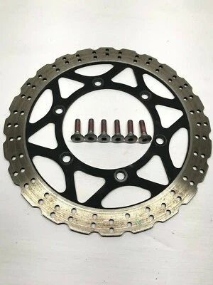 2008 08-12 Kawasaki Ninja 250 r Ex250 Front Brake Disc Rotor Bolts OEM EX 250 Foto 1 de 3
