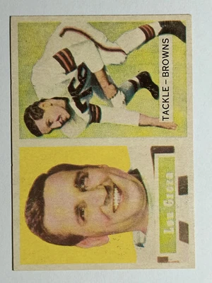 1957 Topps #28 Lou Groza (VG) - Image 1 of 2