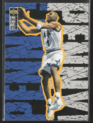 1996-97 Collector's Choice Anfernee Hardaway #116 Orlando Magic Lis - Image 1 of 2