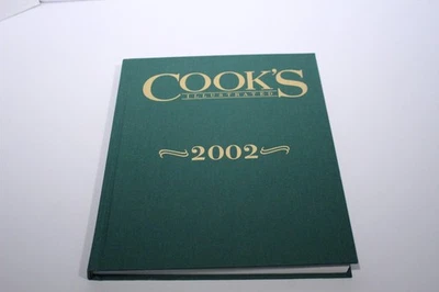 Cook's Illustrated 2002 Ежегодный Твердый переплет Америка Тест Кухня Как Новый - Изображение 1 из 4