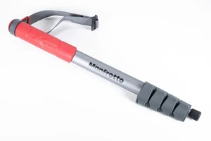 MANFROTTO COMPACT MONOPOD RED FOR COMPACT CAMERAS MMCOMPACT-RD - Picture 1 of 4