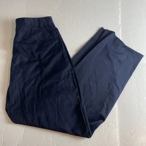 Pantalón Oliver By Valentino Hombre Azul Marino Algodón Pierna Recta Talla 31 - Imagen 1 de 10