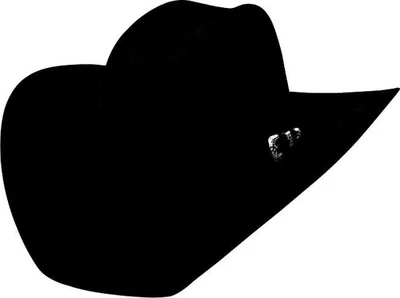 NUEVO Sombrero de Vaquero Negro Bullhide Hats 0518Bl Rodeo Round-Up Collection Legacy 8X 7 Foto 1 de 2