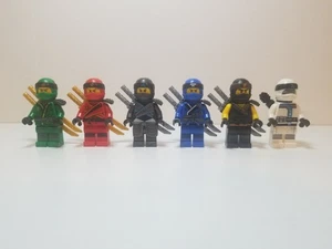 LEGO Ninjago Sons Of Garmadon Ninja Minifigures Lloyd Kai Nya Jay Cole Zane Lot - Picture 1 of 5