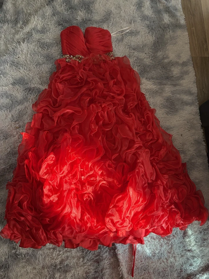 Vestido formal de coqueteo de graduación talla 6 para graduación Foto 1 de 1